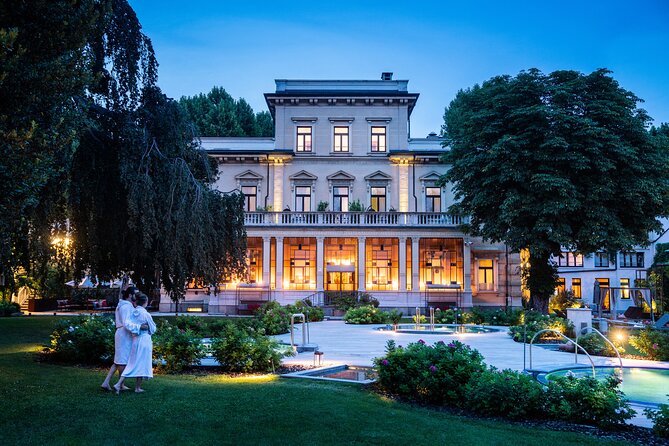 Day Pass to the QC Termetorino Luxury Spa in Turin - Outdoor heated pool time and the “gardens” factor