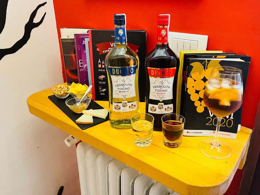 Easy Vermouth Tasting in Turin City Center - The host + printed guidebook: learning that doesn’t slow you down