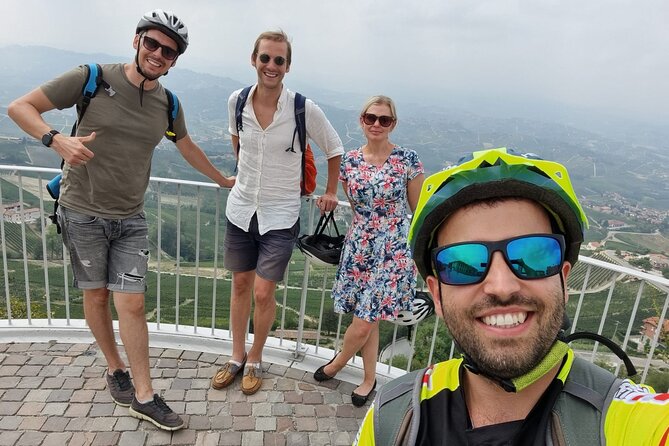 "Langhe del Barolo" Private E-bike Tour - Asphalt and Dirt Road - Verduno’s Belvedere: A Quiet Breath Between Big Stops