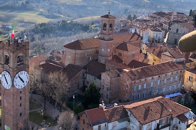 Mondovì week hot air balloon flight - Why Mondovì feels special from the sky