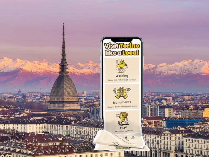Torino: Digital Guide made by a Local for your walking tour - Your route is self-paced, but still guided