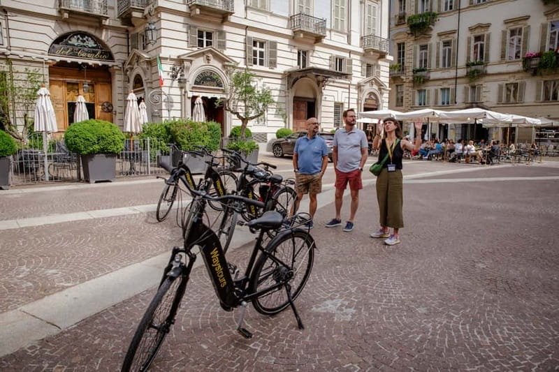 Turin: City Highlights Guided E-Bike Tour - Piazza San Carlo: the royal centerpiece you can’t miss