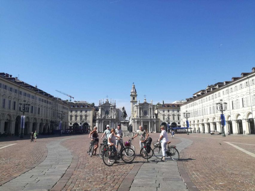 Turin: Highlights and Hidden Gems Guided Bike Tour - Valentino Park and the medieval-village-style break