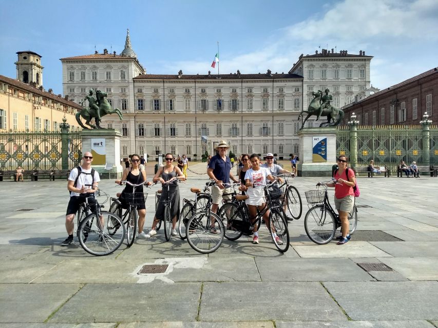 Turin: Highlights and Hidden Gems Guided Bike Tour - The mid-tour food stop: bicerin, Gianduiotto, gelato, or an aperitif